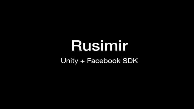 Rusimir Unity Facebook SDK