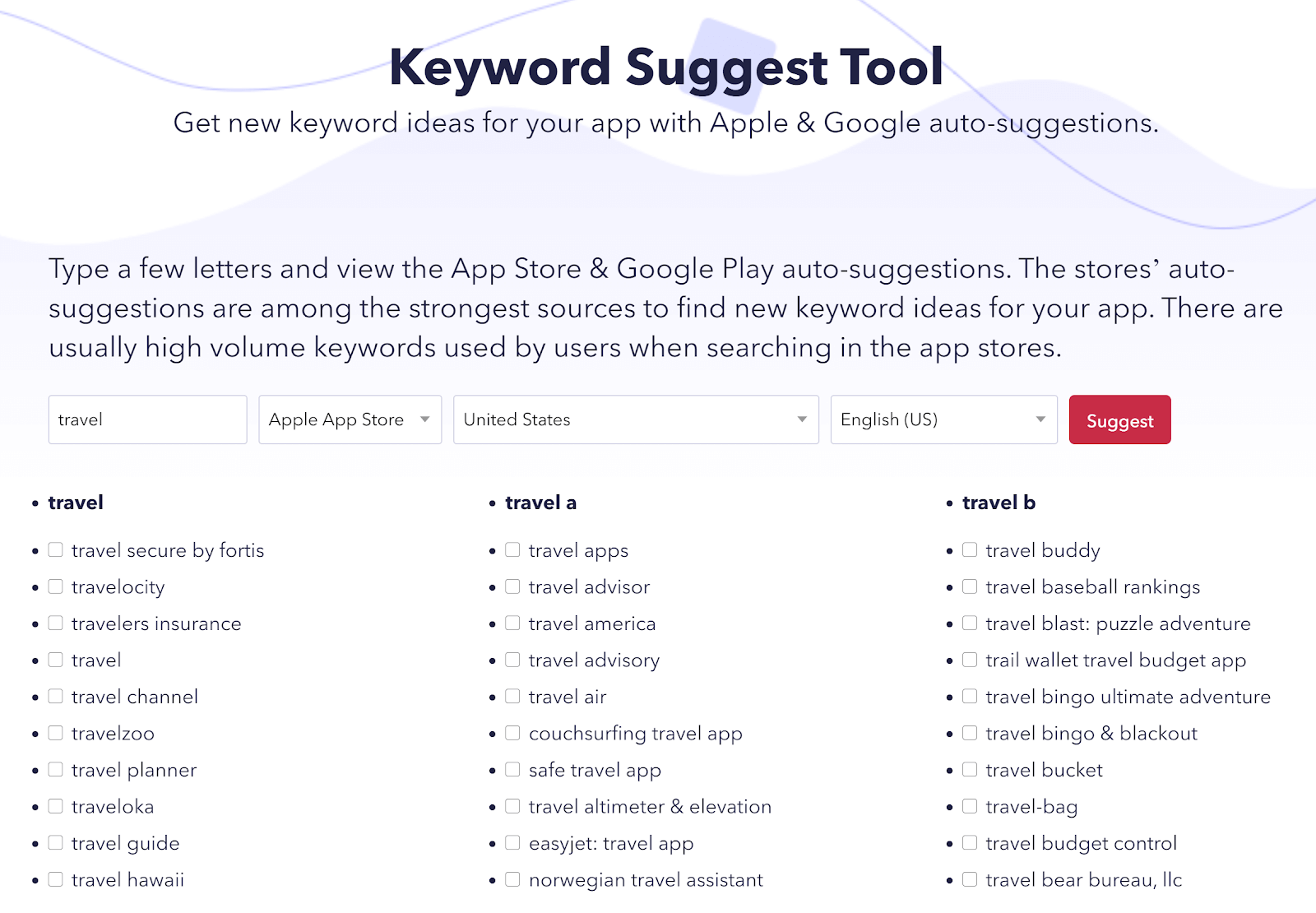 app store keyword research tool