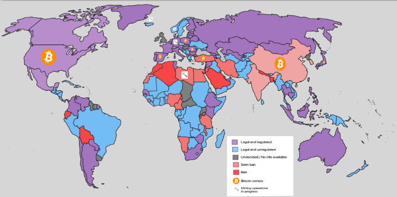 bitcoin world map