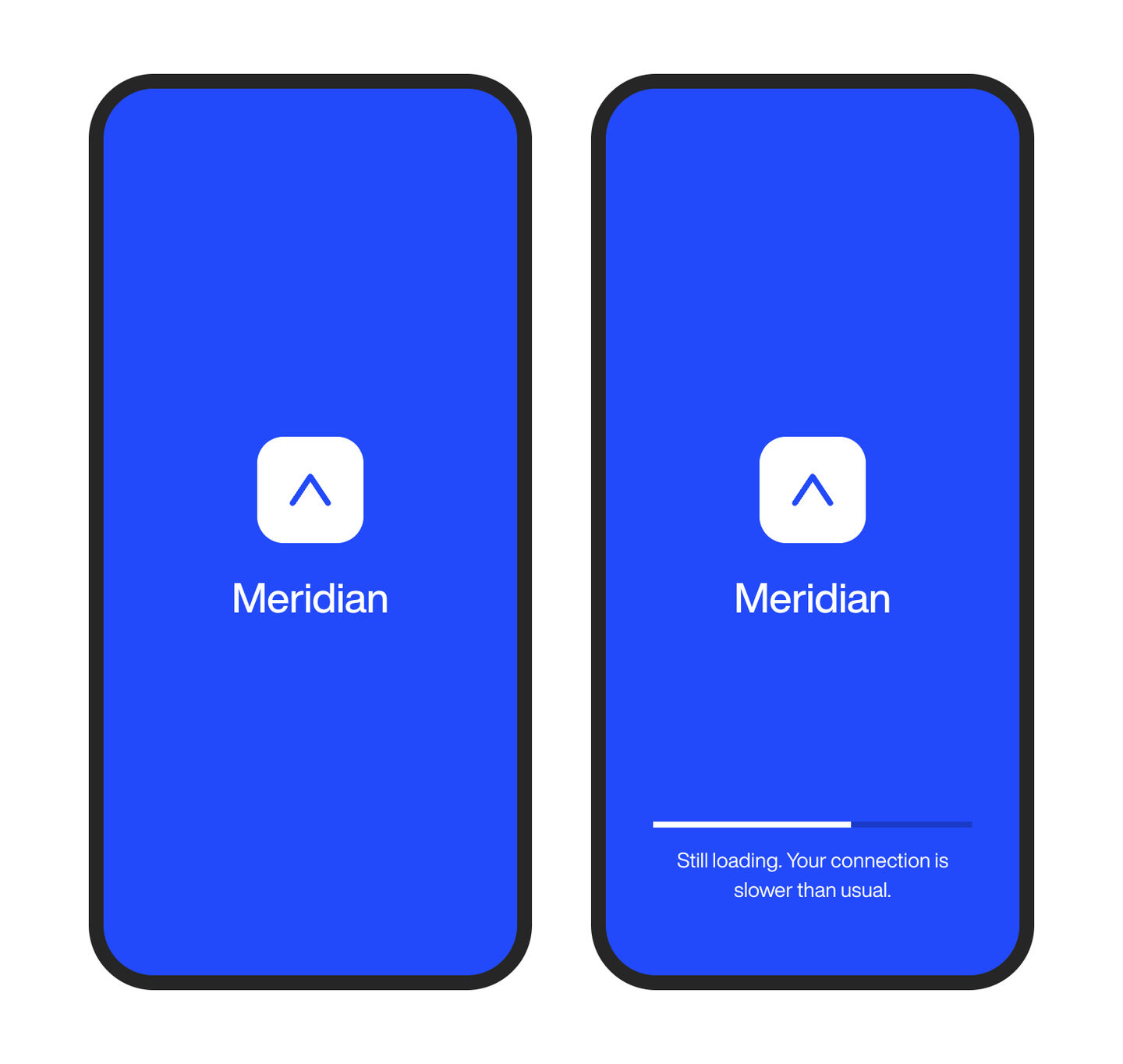 App splash screen