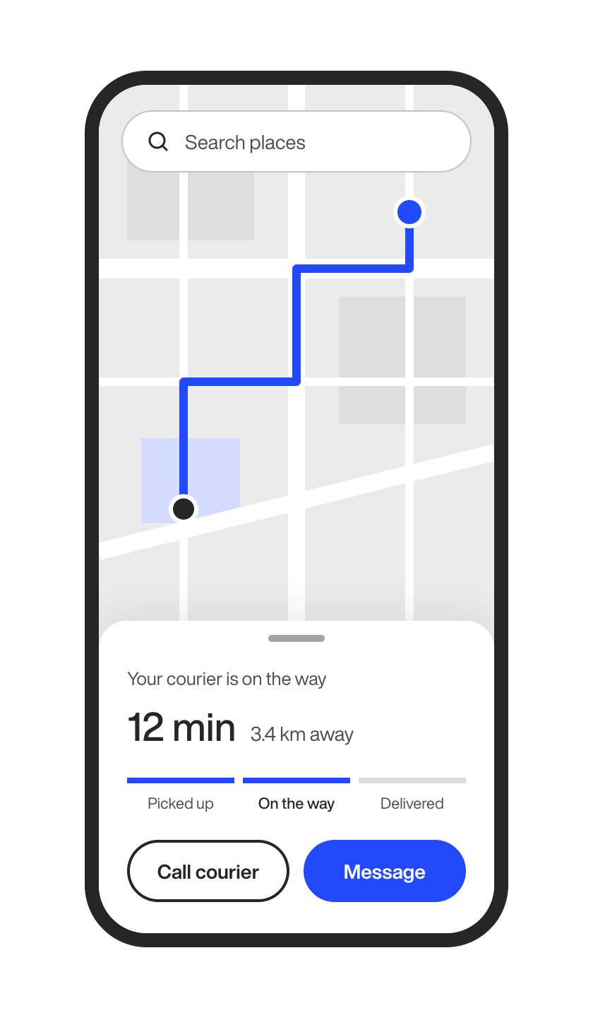 App map screen