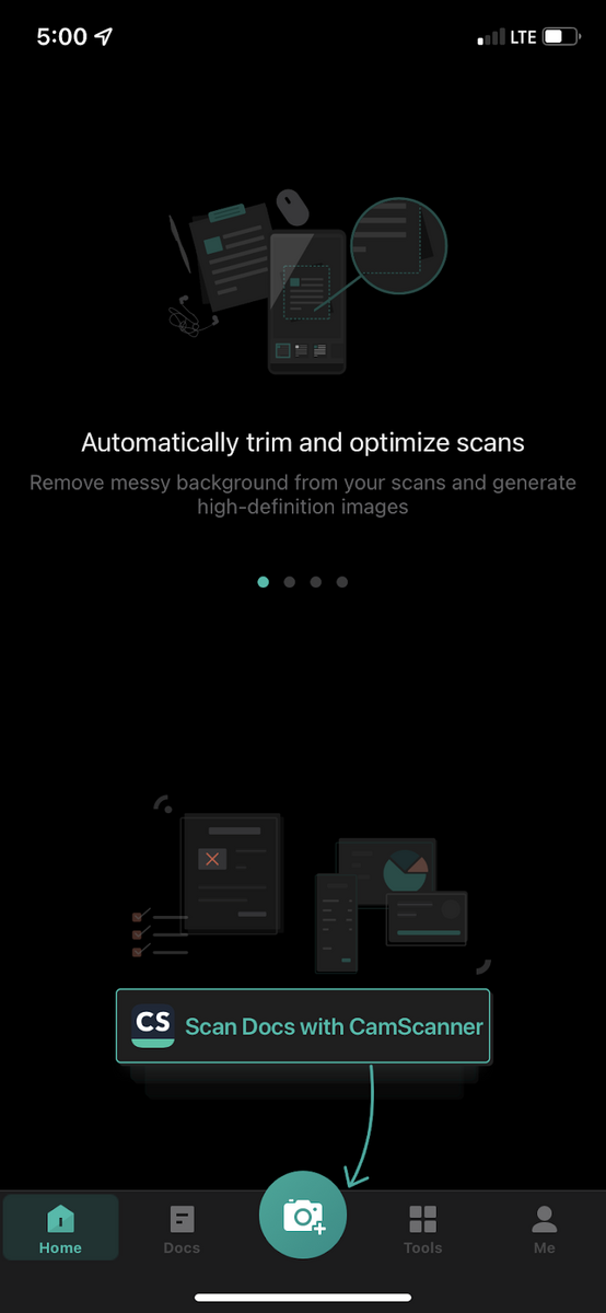 CamScanner app screenshot 2