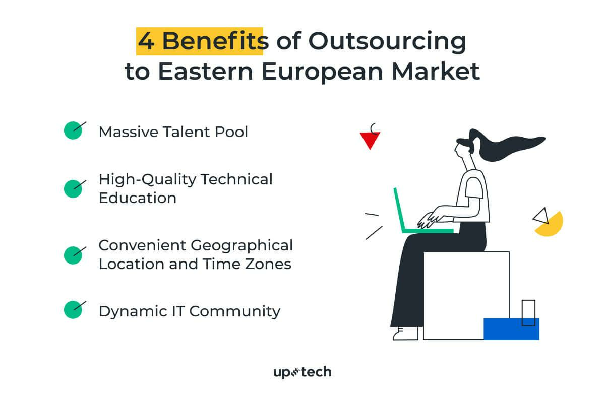 benefits of outsourcing to Eastern Europe market