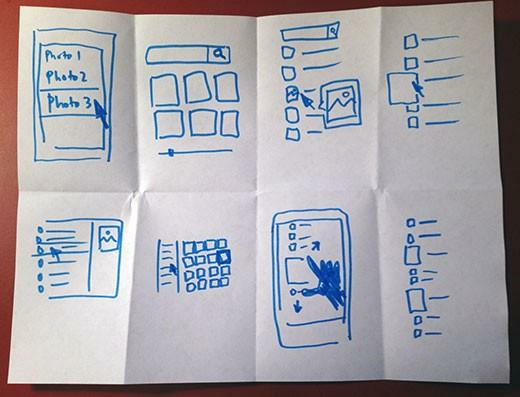 wireframe sketches 2