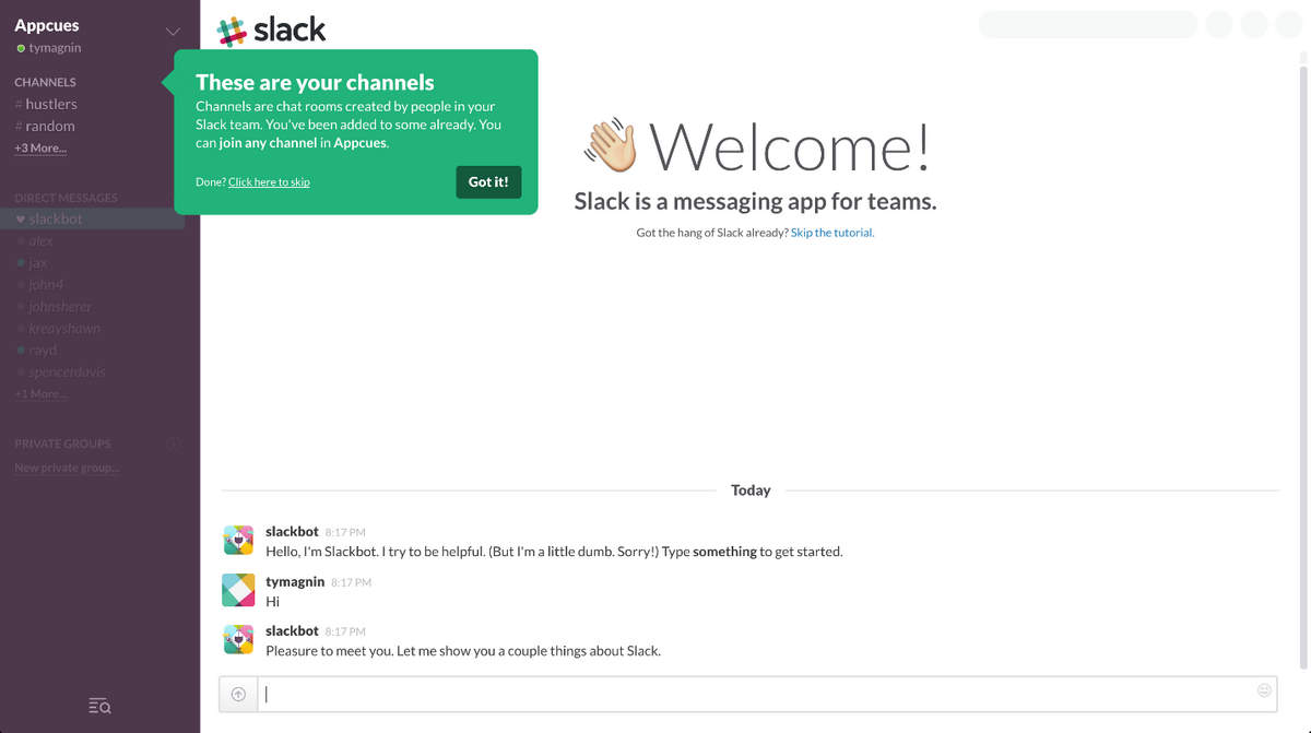 Slack app 2
