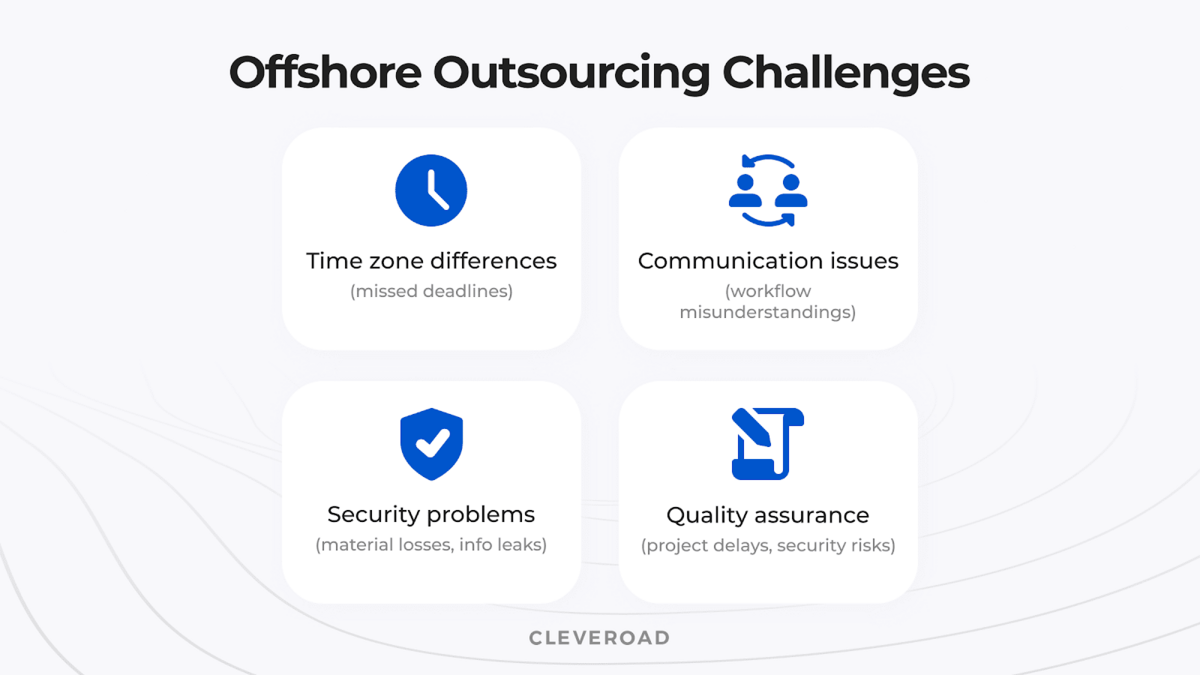 offshore dev challenges