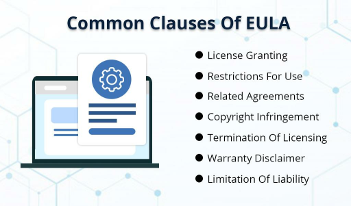 common clauses of EULA 1