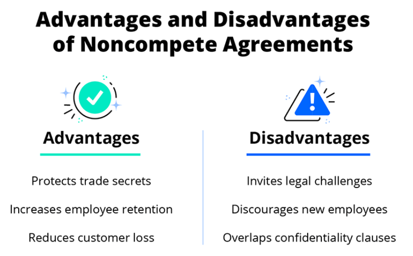 non-compete agreement advantages and disadvantages