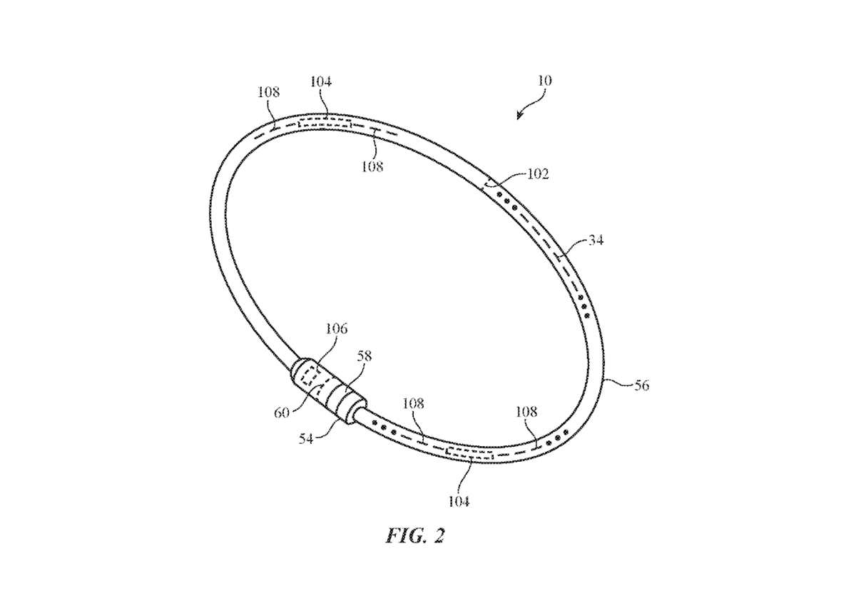 Patent illustration for Apple smart loop usages