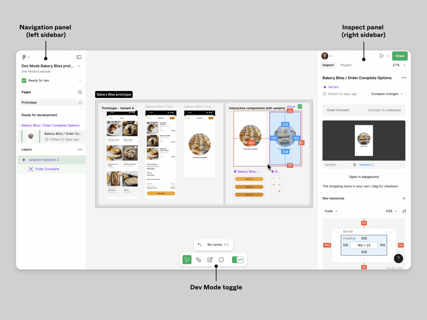 Figma Dev Mode