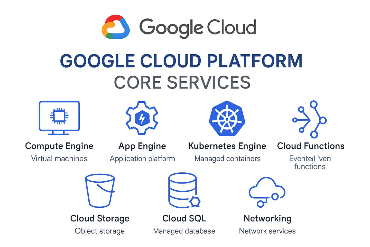 Google Cloud core services