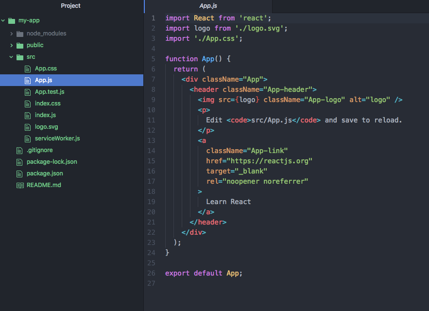 React code
