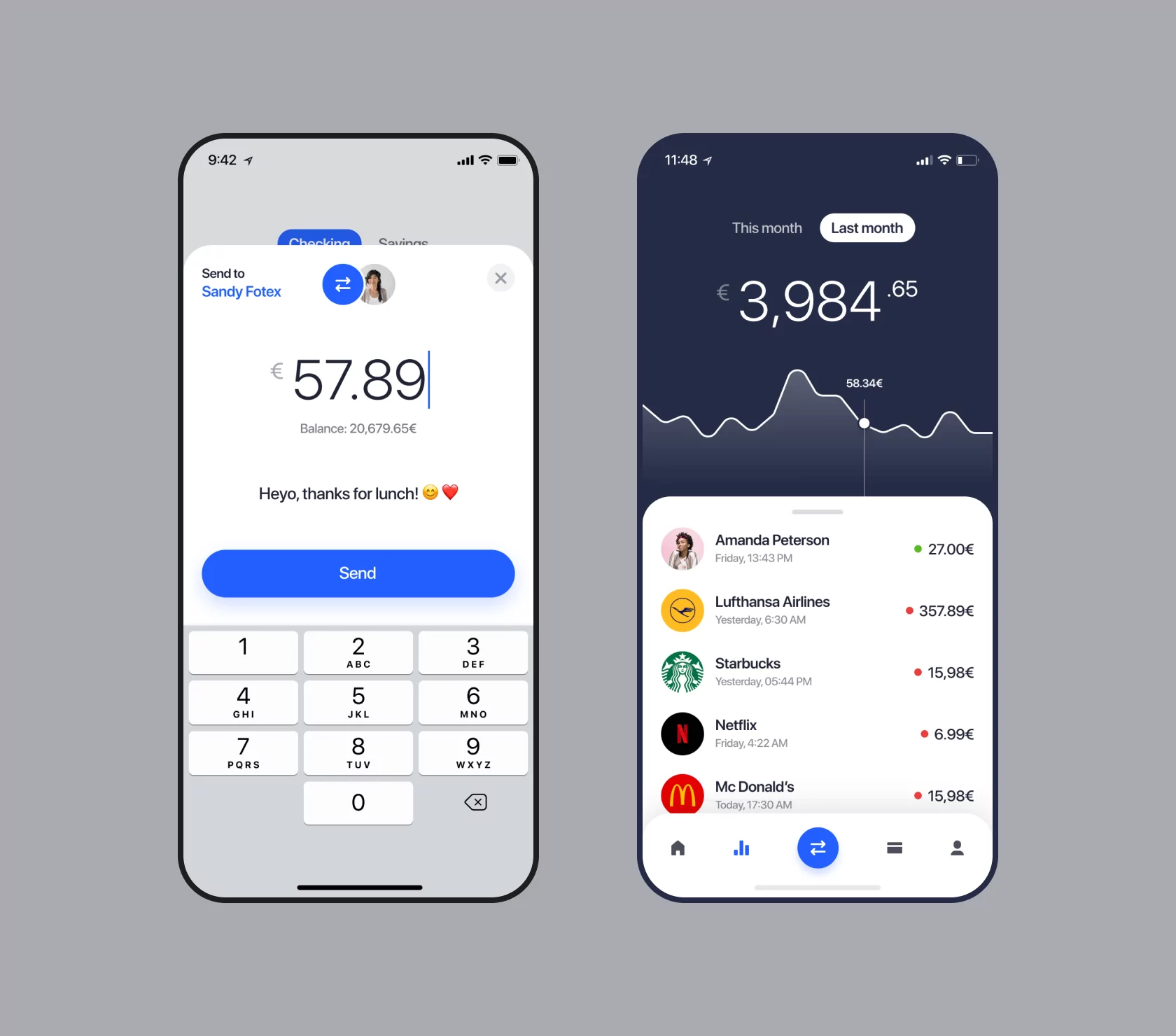 asseco second mobile screen