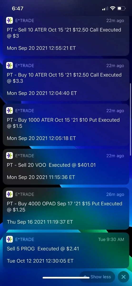 etrade screenshot
