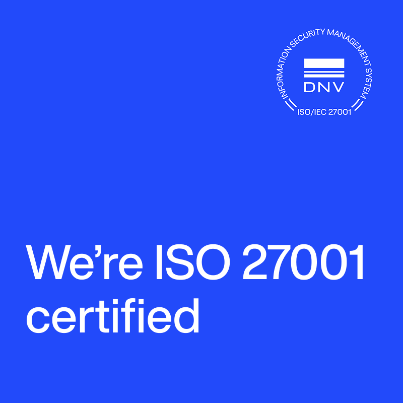 ISO certified