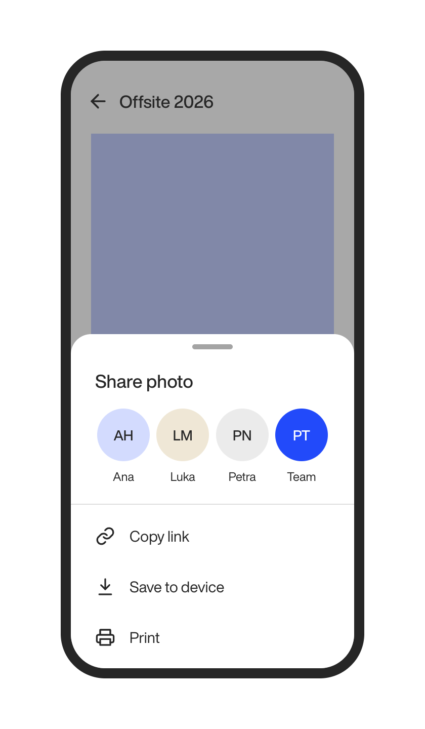 Mobile app bottom sheet
