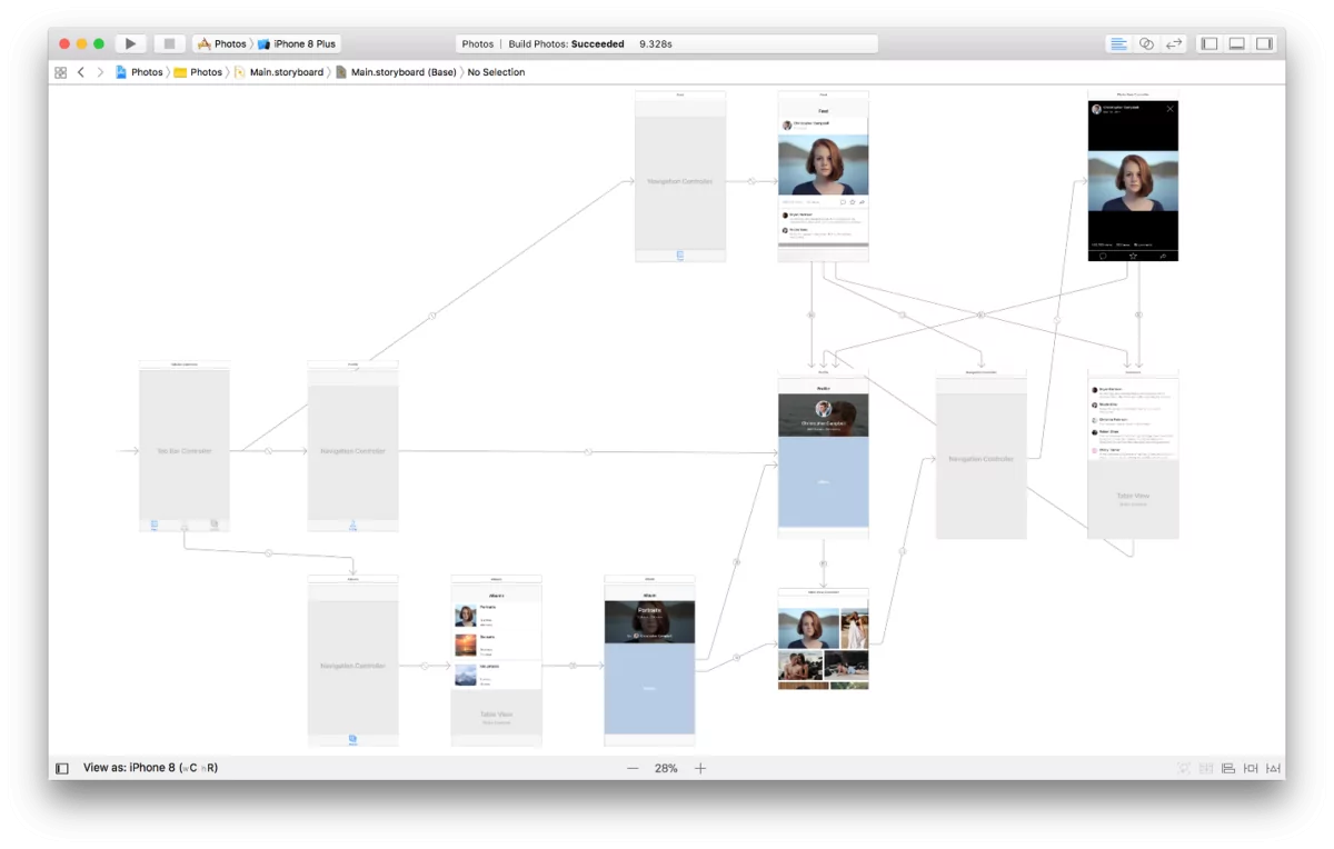 XCode storyboard