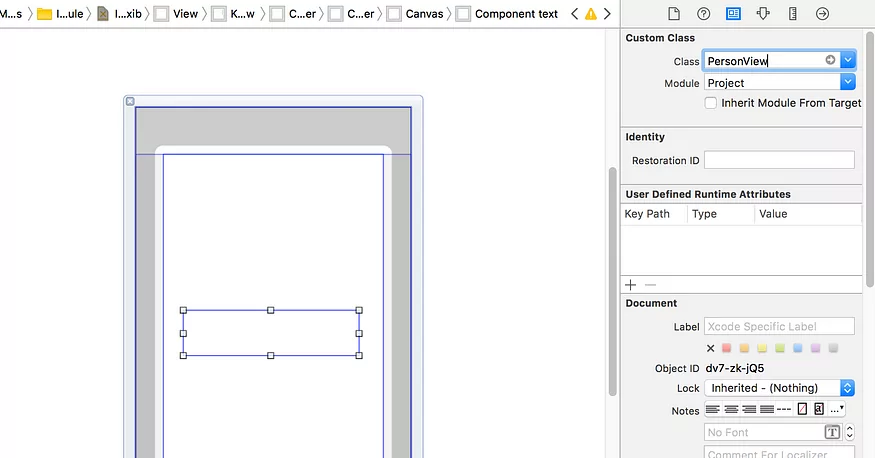 XIB/XML interface builders