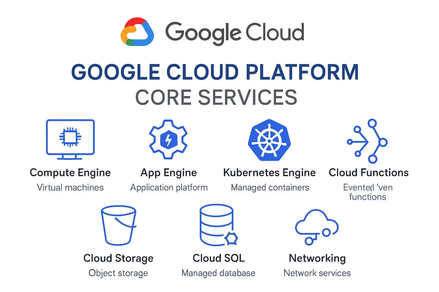 Google Cloud core services