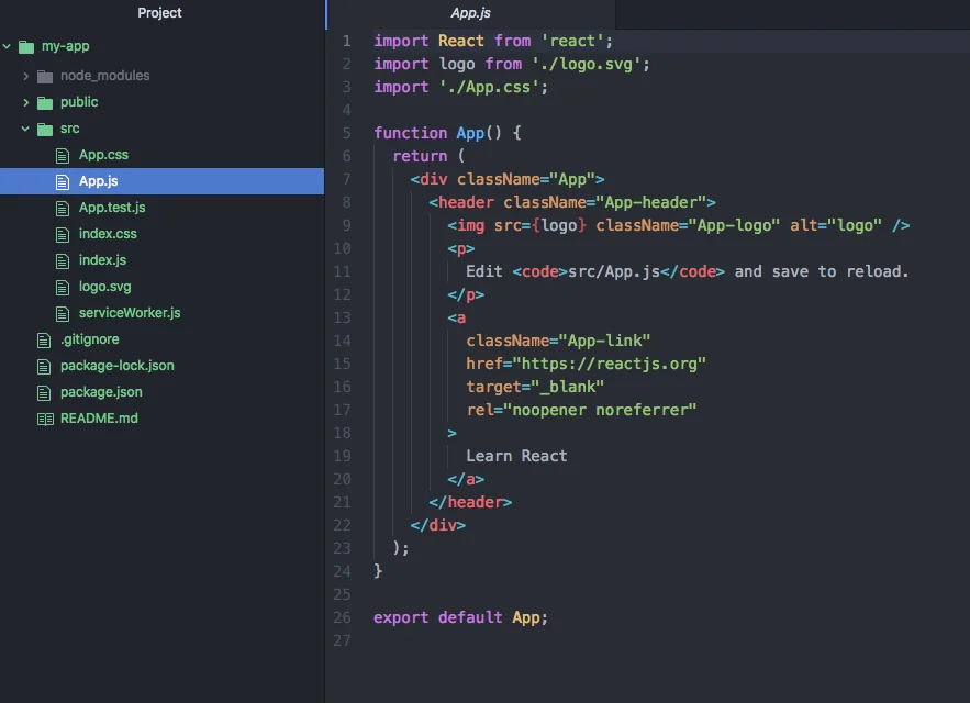 React code