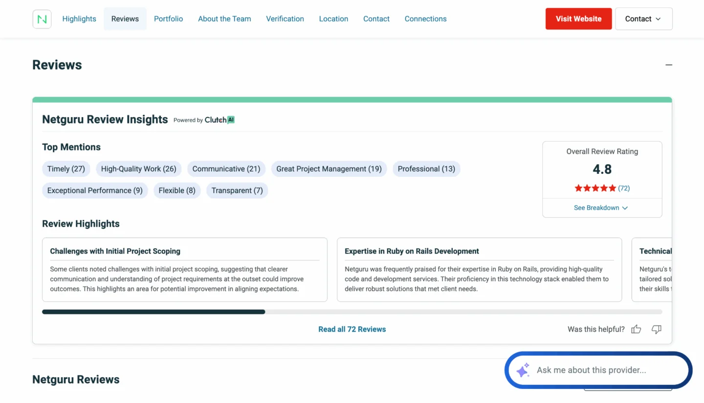 Netguru reviews
