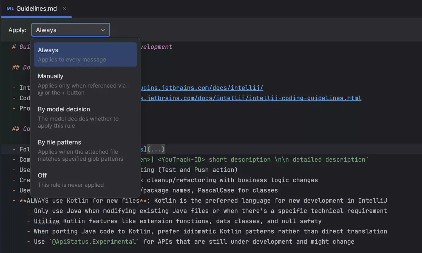 JetBrains AI Assistant